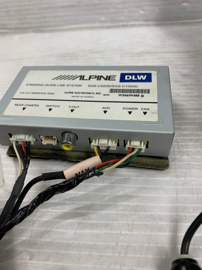 80 ヴォクシー　ALPINE X9 ジャンク品