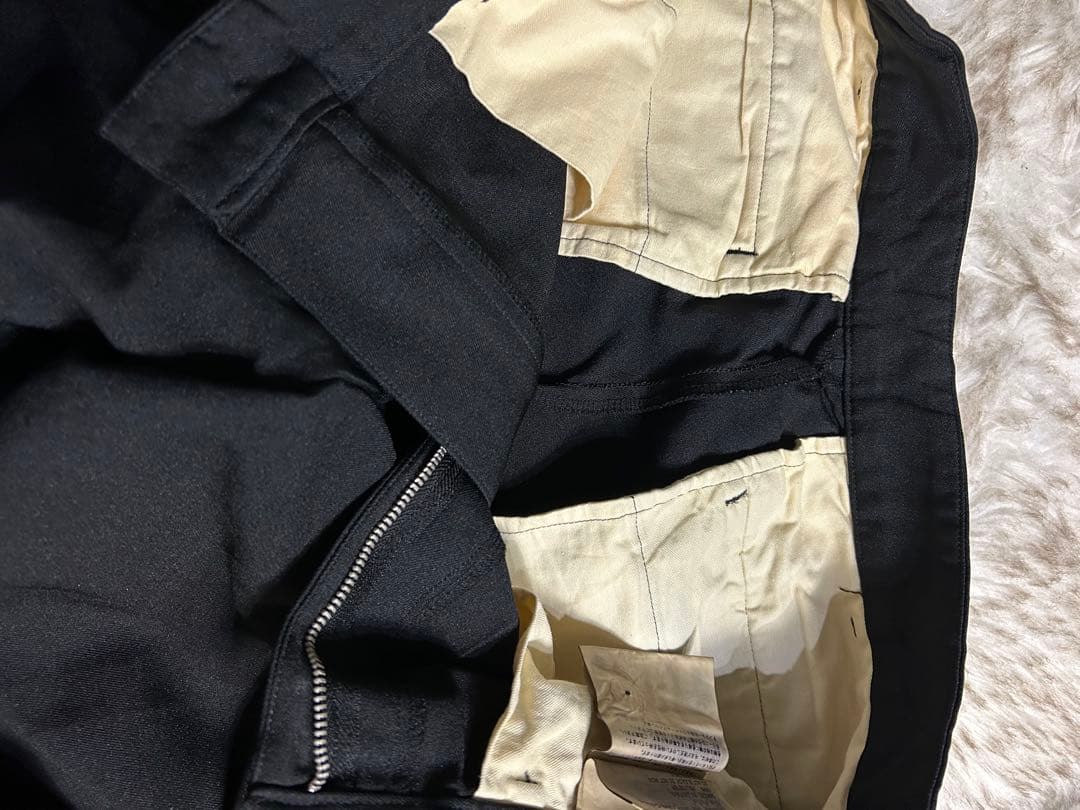 コムデギャルソン　黒キュロットパンツ