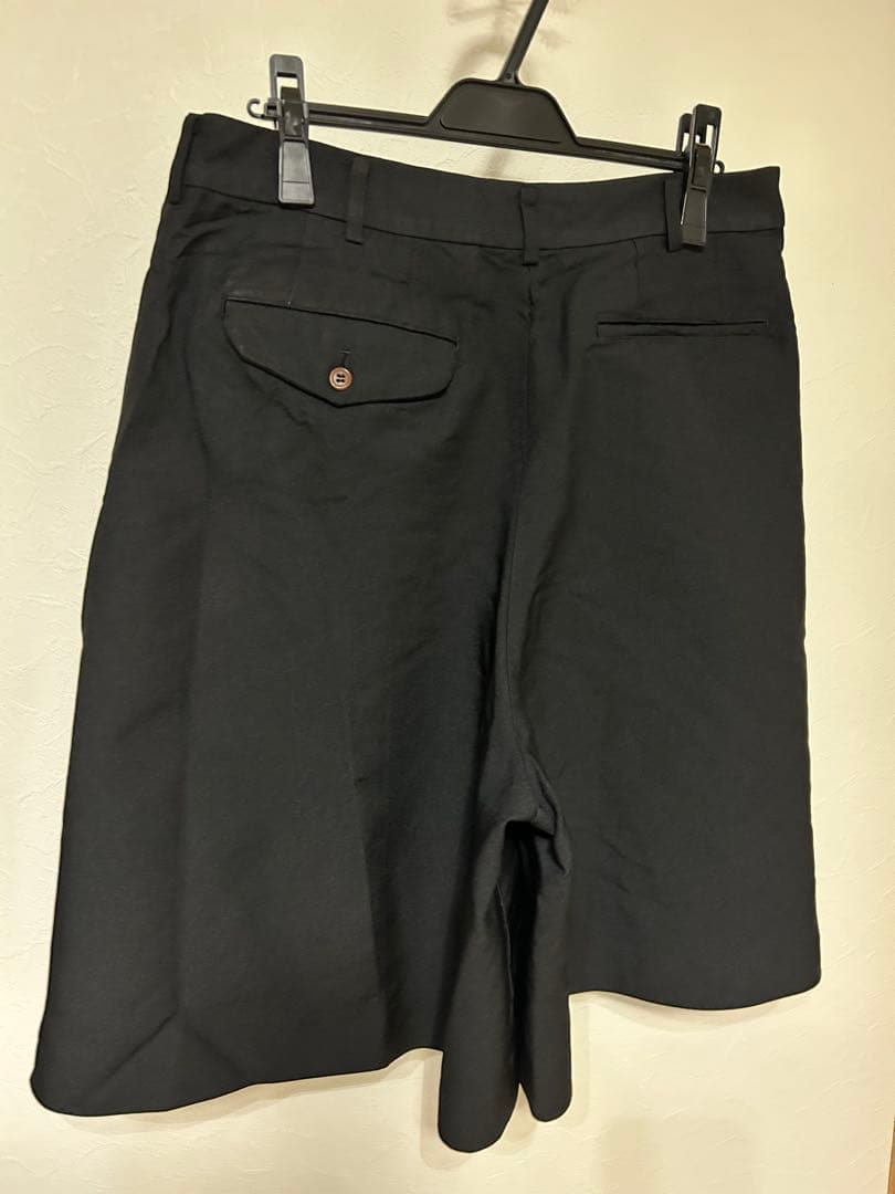 コムデギャルソン　黒キュロットパンツ