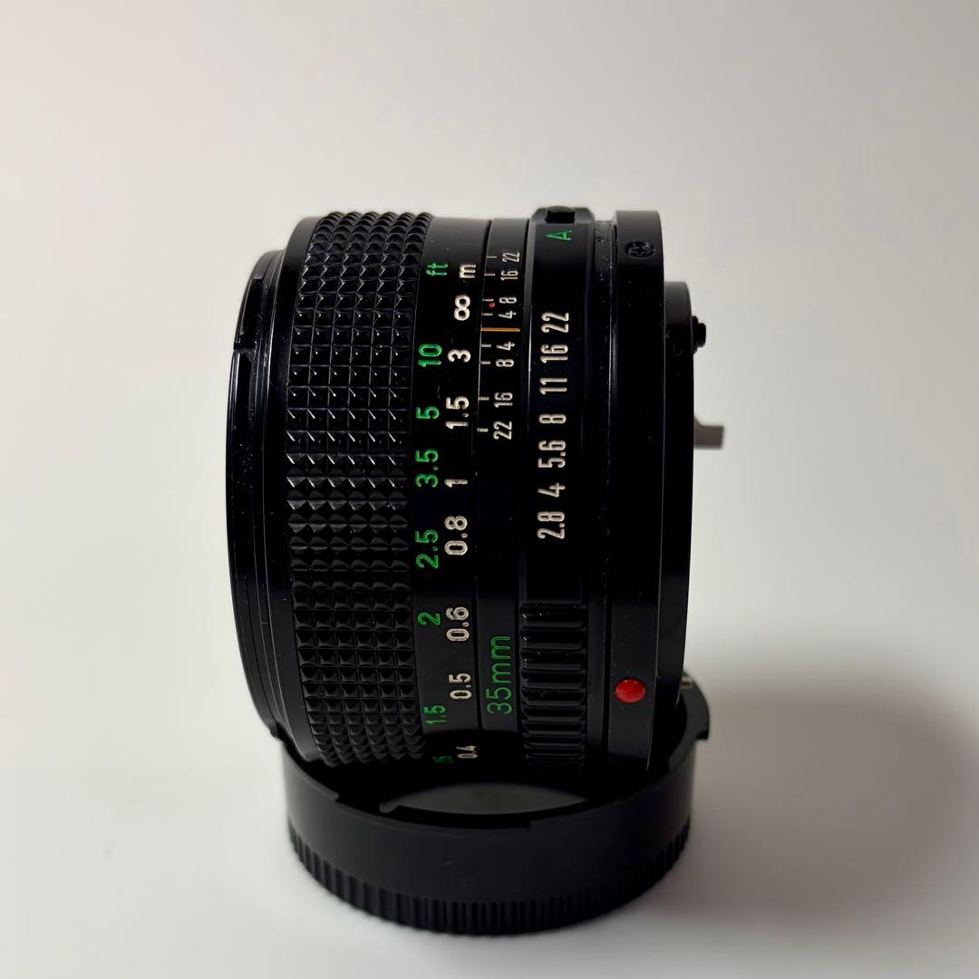 CANON FD 35mm f/2.8 レンズ