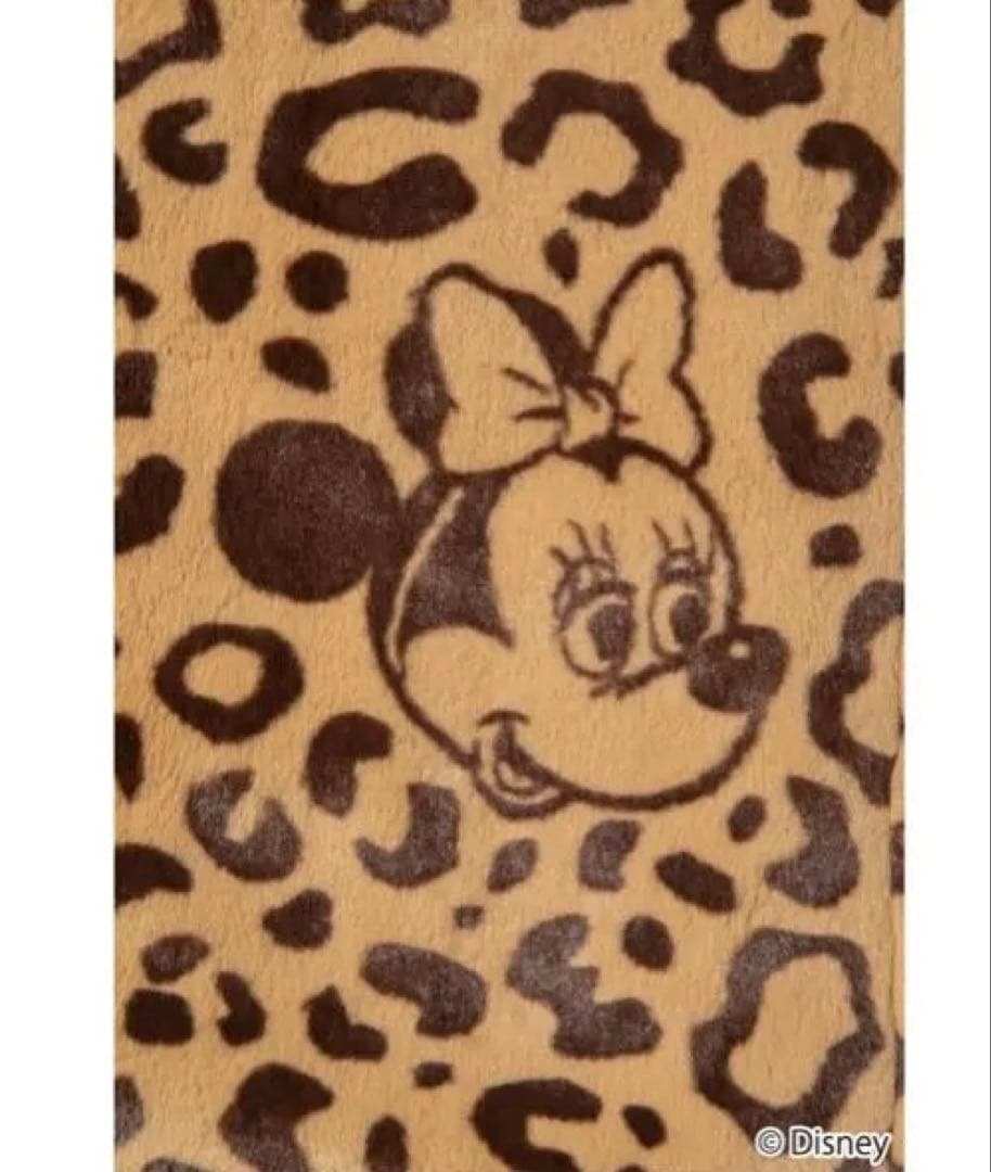 wcj ミッキー　ミニー　Disney レオパードデザインコート　ヒョウ柄