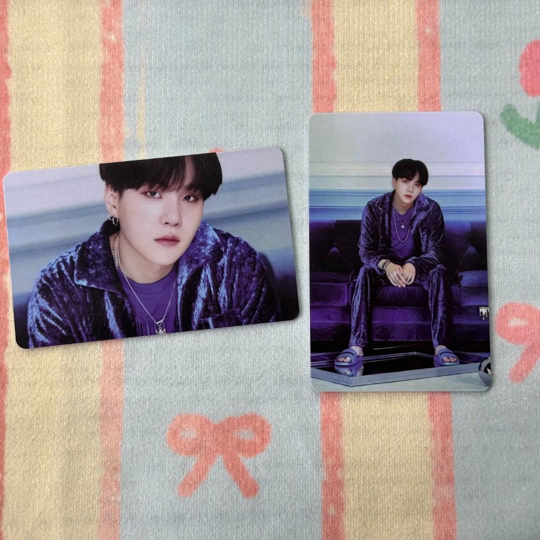 BTS BE 未公開 ラキドロ ラッキードロー トレカSUGA ユンギ2枚