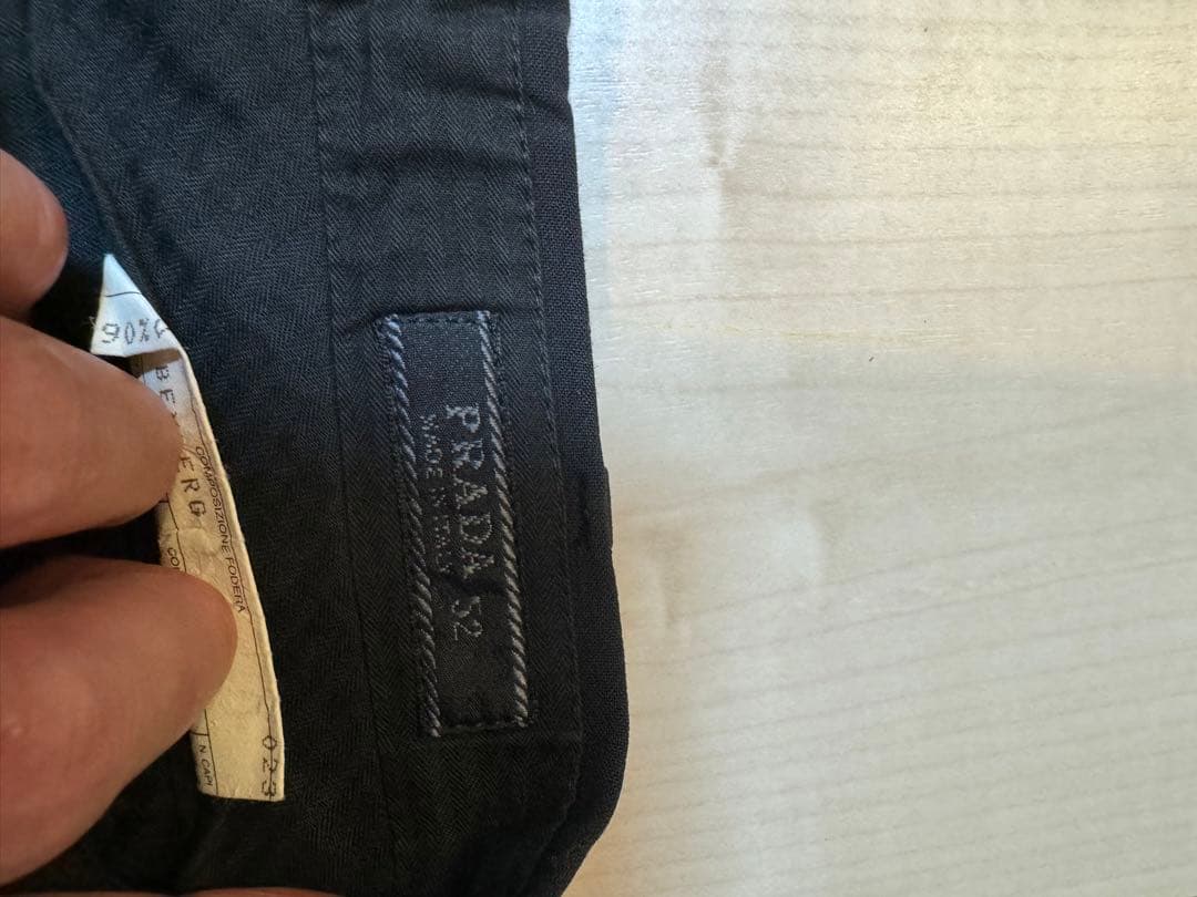 プラダPRADAヴィンテージVintageスラックスPantsパンツブラック