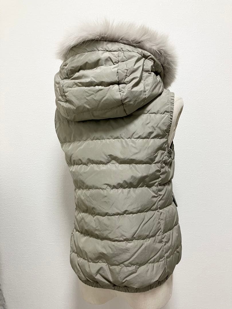 SMaxMara✨エスマックスマーラ　ダウンベスト　フォックスファー