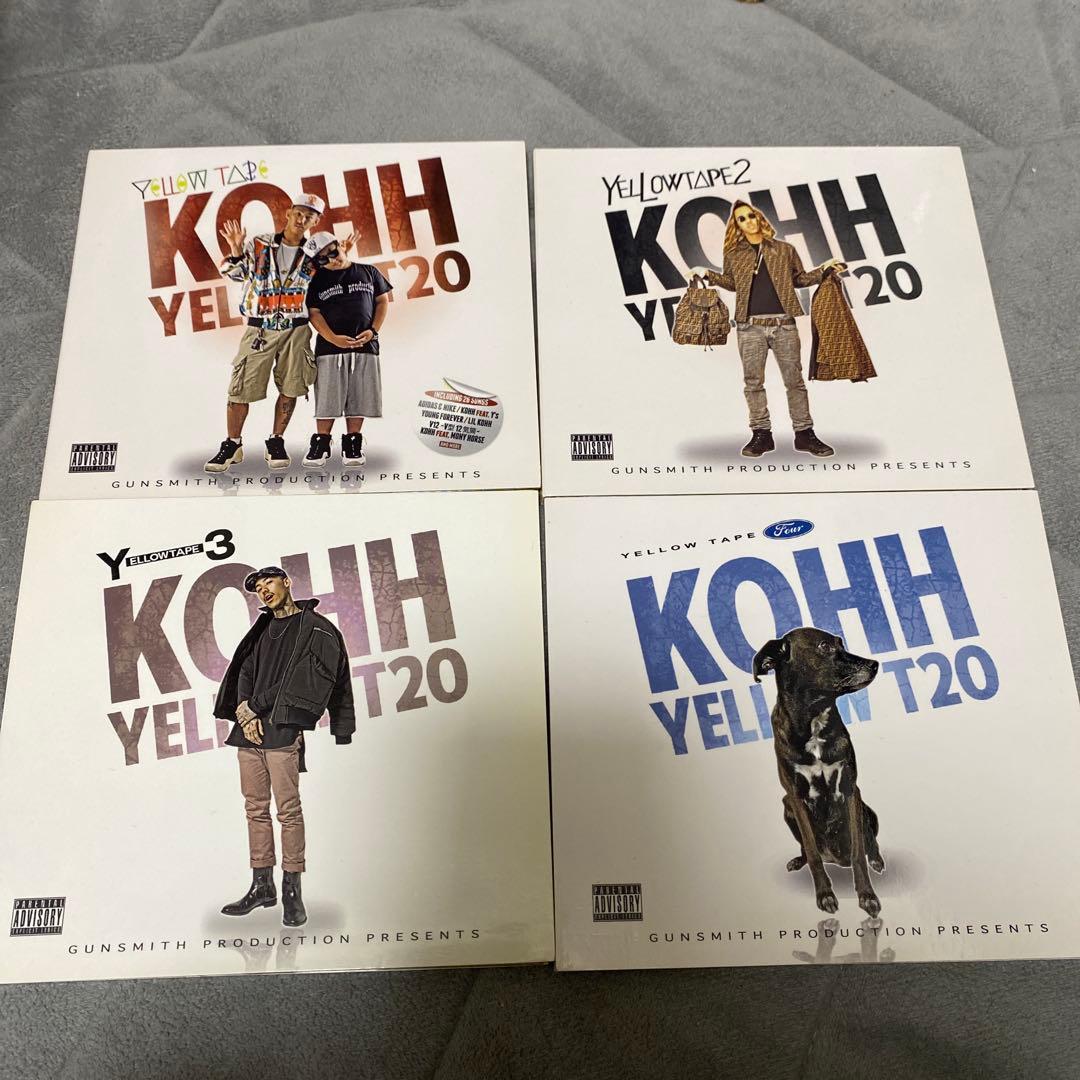 KOHH （千葉雄喜）YELLOW T20 アルバム4枚セット