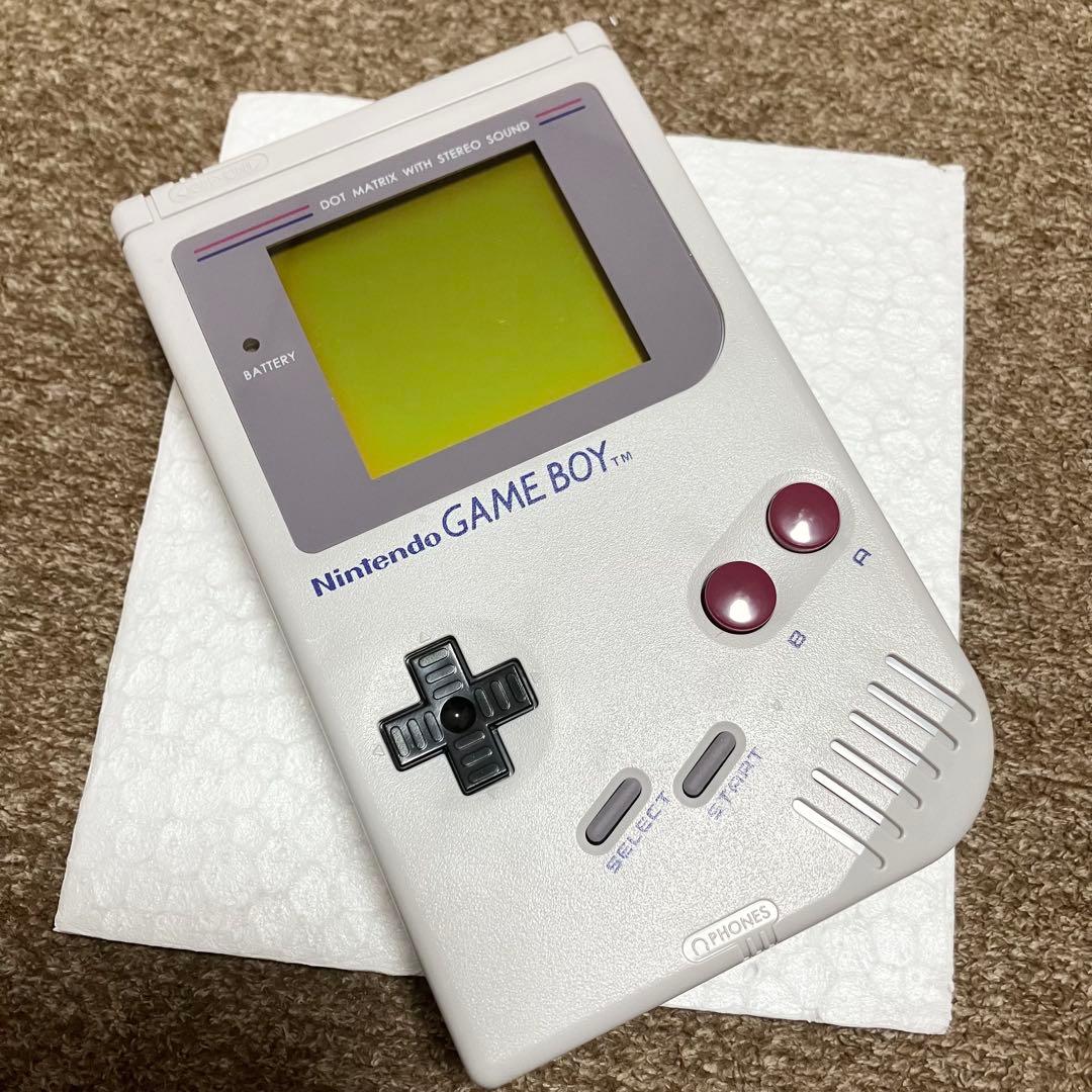 【本体極美品•ソフト付き•希少】ニンテンドー　ゲームボーイ　DMG-01