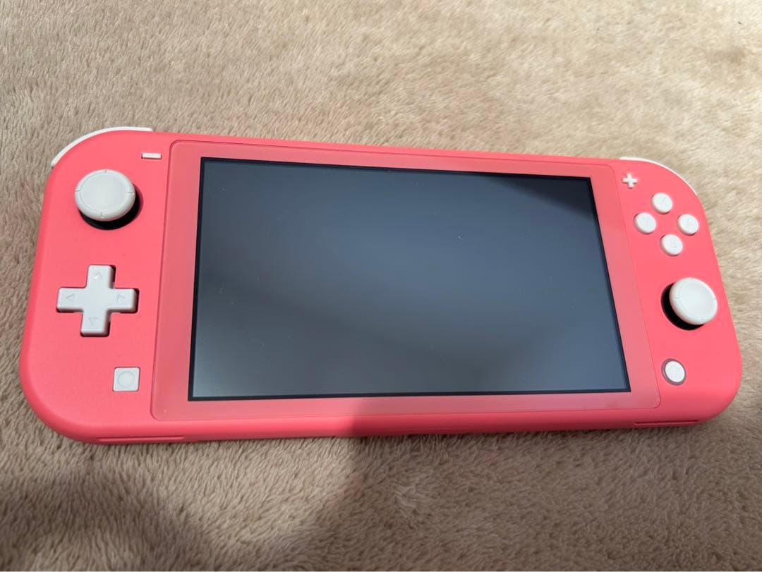 Nintendo Switch Lite コーラル　本体　ピンク　ケース付き