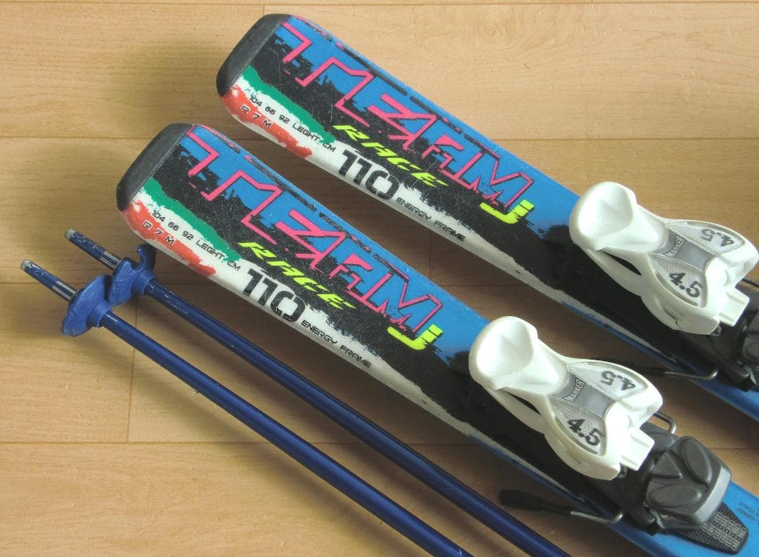 ■■送料無料■ノルディカ＋Hart■子供用スキーセット■110/21■WAX済■