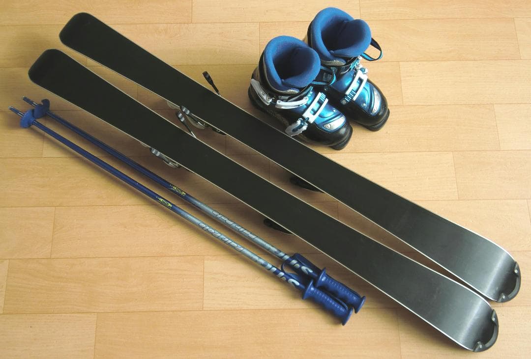 ■■送料無料■ノルディカ＋Hart■子供用スキーセット■110/21■WAX済■