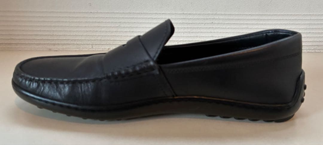 美品 TOD’S トッズ ローファー メンズ ブラック8 1/2