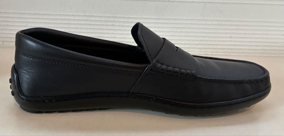 美品 TOD’S トッズ ローファー メンズ ブラック8 1/2