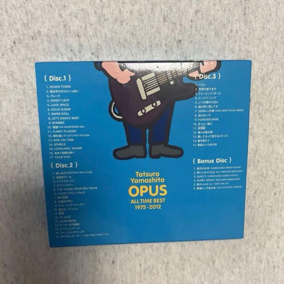 【直筆サイン】山下達郎 OPUS ALL TIME BEST 1975 2012