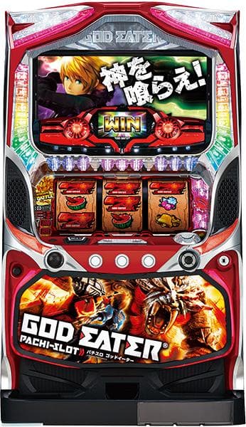 パチスロ　ゴッドイーターＣＣ(山佐)ボリューム・不要機付き/自宅発送可能