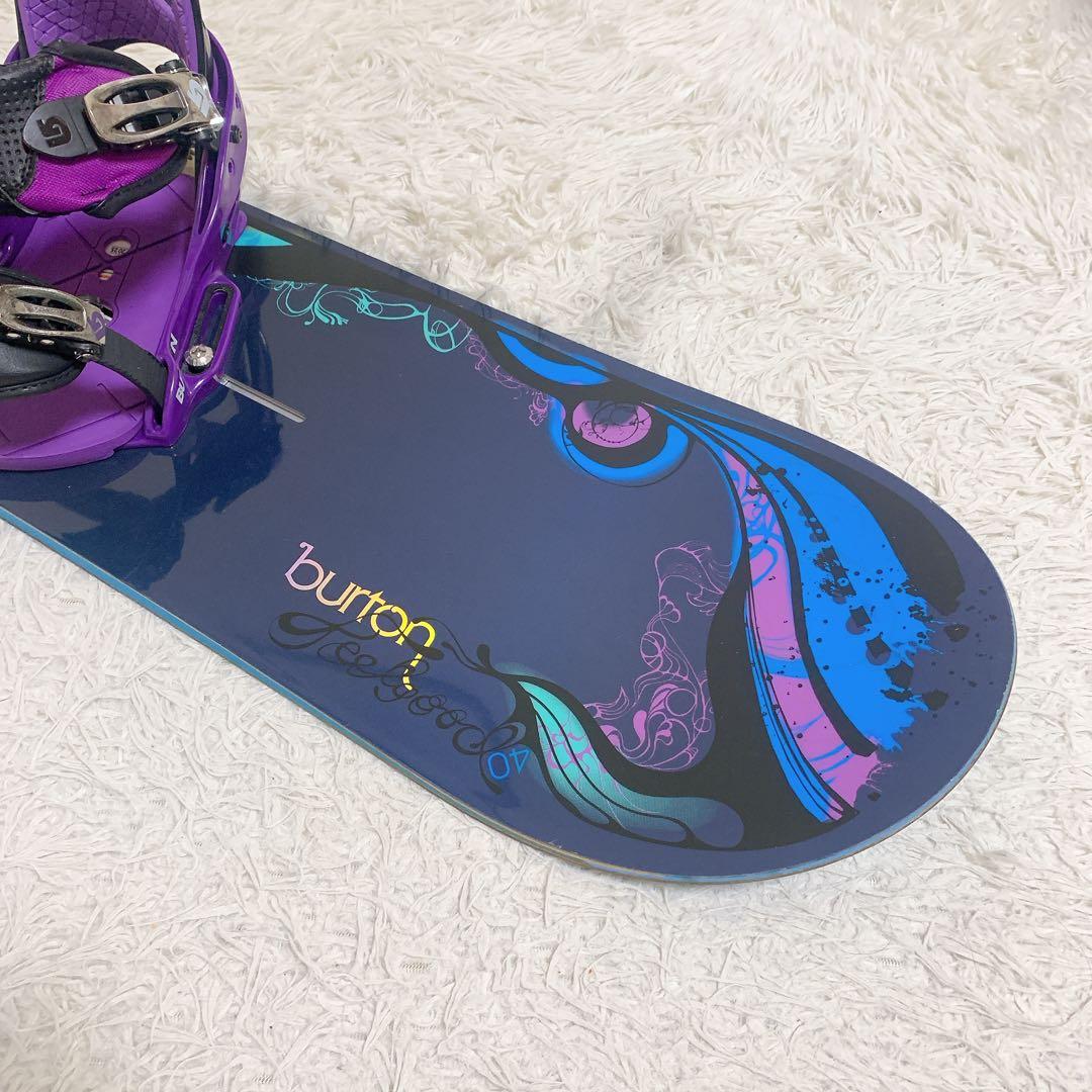 バートン Feelgood 140 custom S スノーボード 2点セット