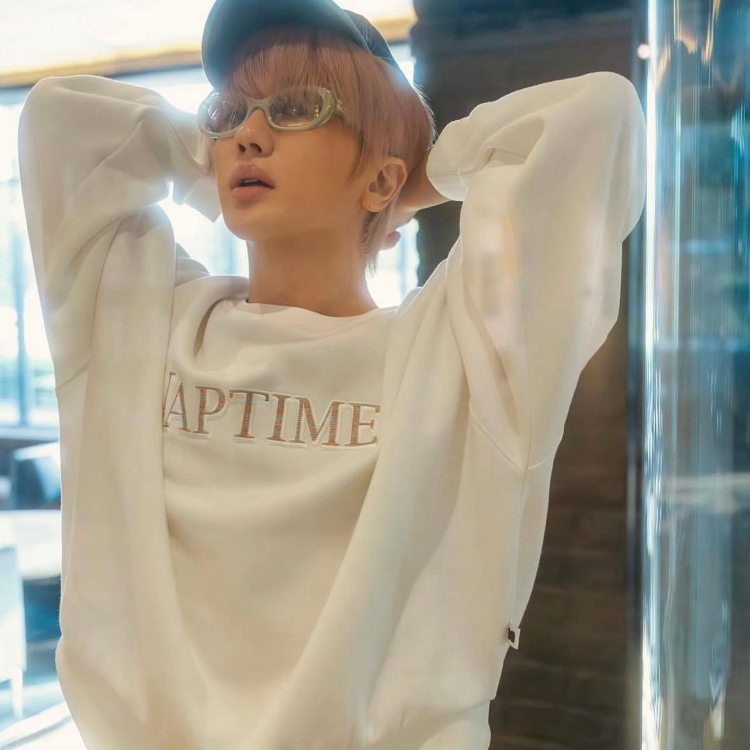 Naptime スウェット　白