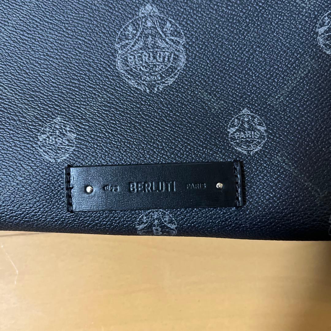 BERLUTI ブラック トートバッグ
