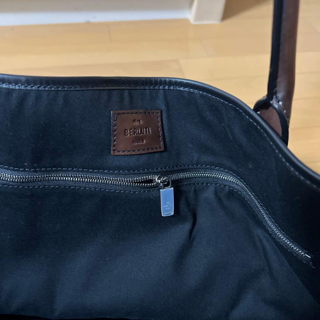 BERLUTI ブラック トートバッグ