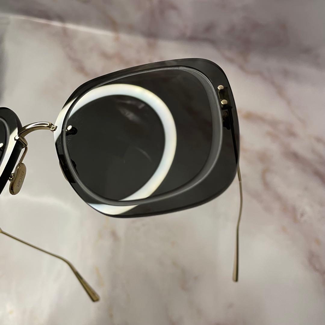 Dior ディオール スクエア Y2K モード サングラス ケース付き 西島隆弘