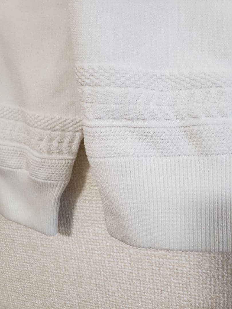 St Andrews ゴルフ ホワイト プルオーバーセーターM