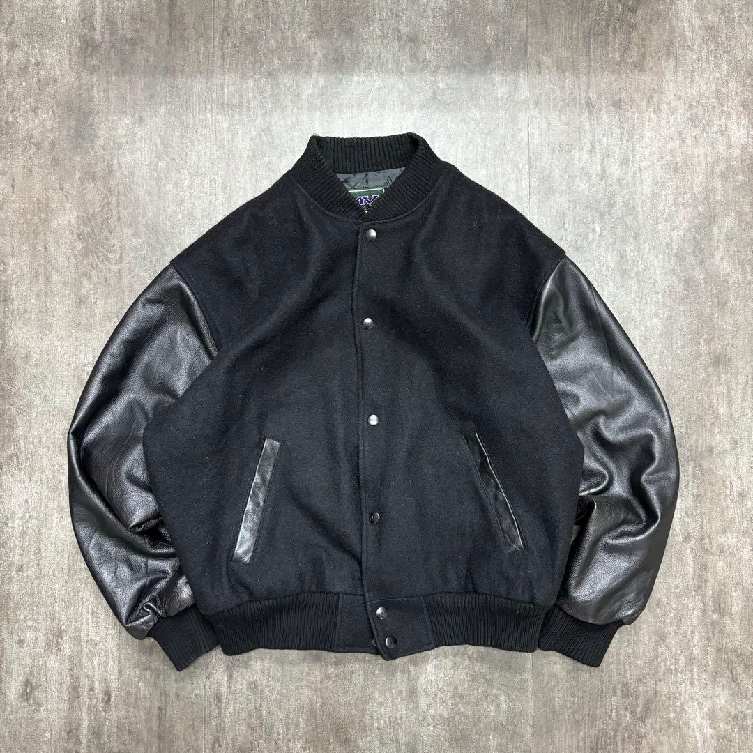 USED ユーズド　MV SPORT 90s USA製　バーシティジャケット　L