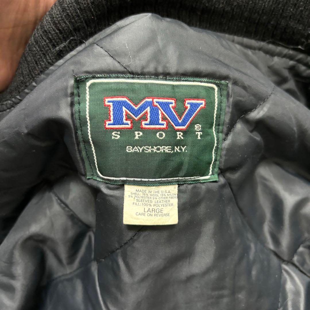 USED ユーズド　MV SPORT 90s USA製　バーシティジャケット　L