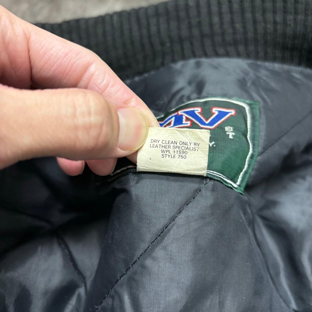 USED ユーズド　MV SPORT 90s USA製　バーシティジャケット　L