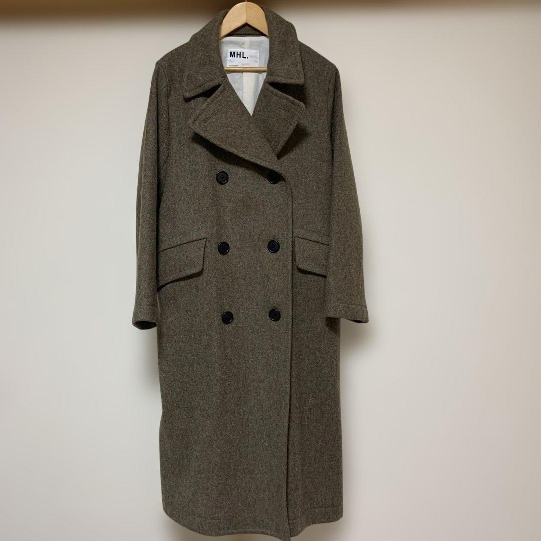 【美品】新型マーガレットハウエルフォックスブラザーズグレートコート9.2万円