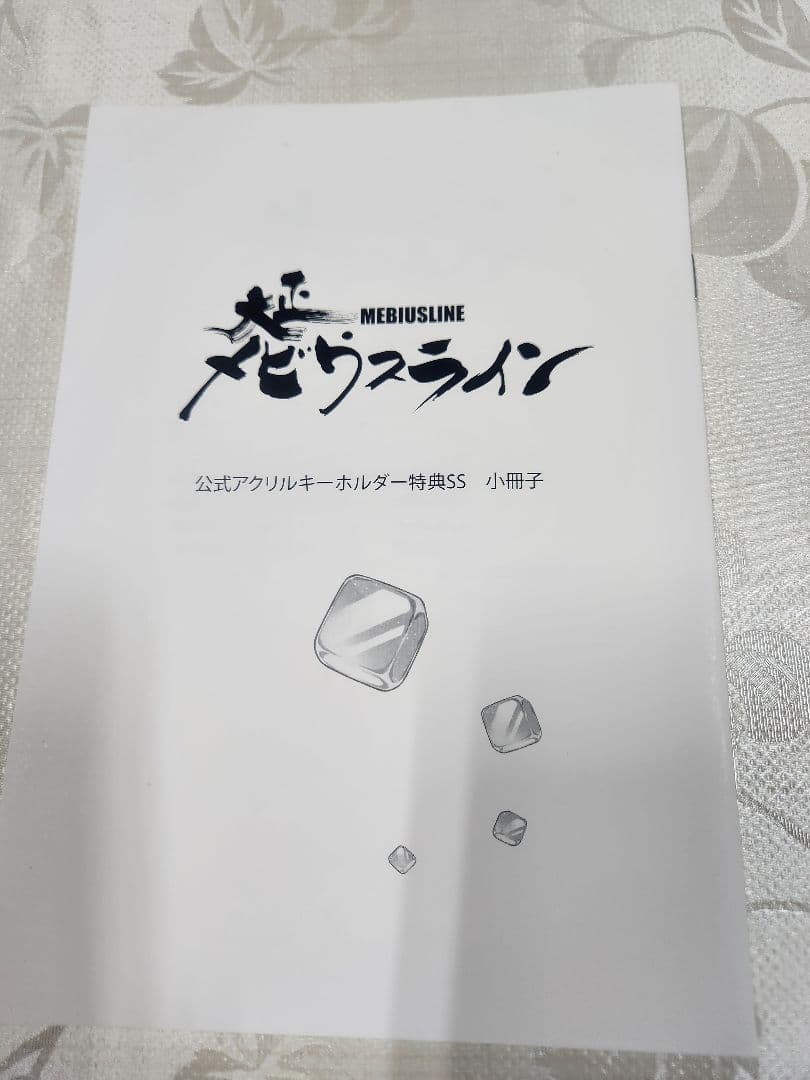 【小冊子】大正メビウスライン　公式アクリルキーホルダーSS 特典/中条ローザ