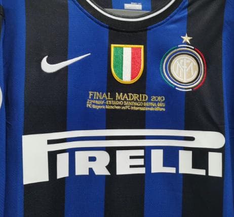 インテル 09/10 ホーム 長袖 ユニフォーム 4番 サネッティ