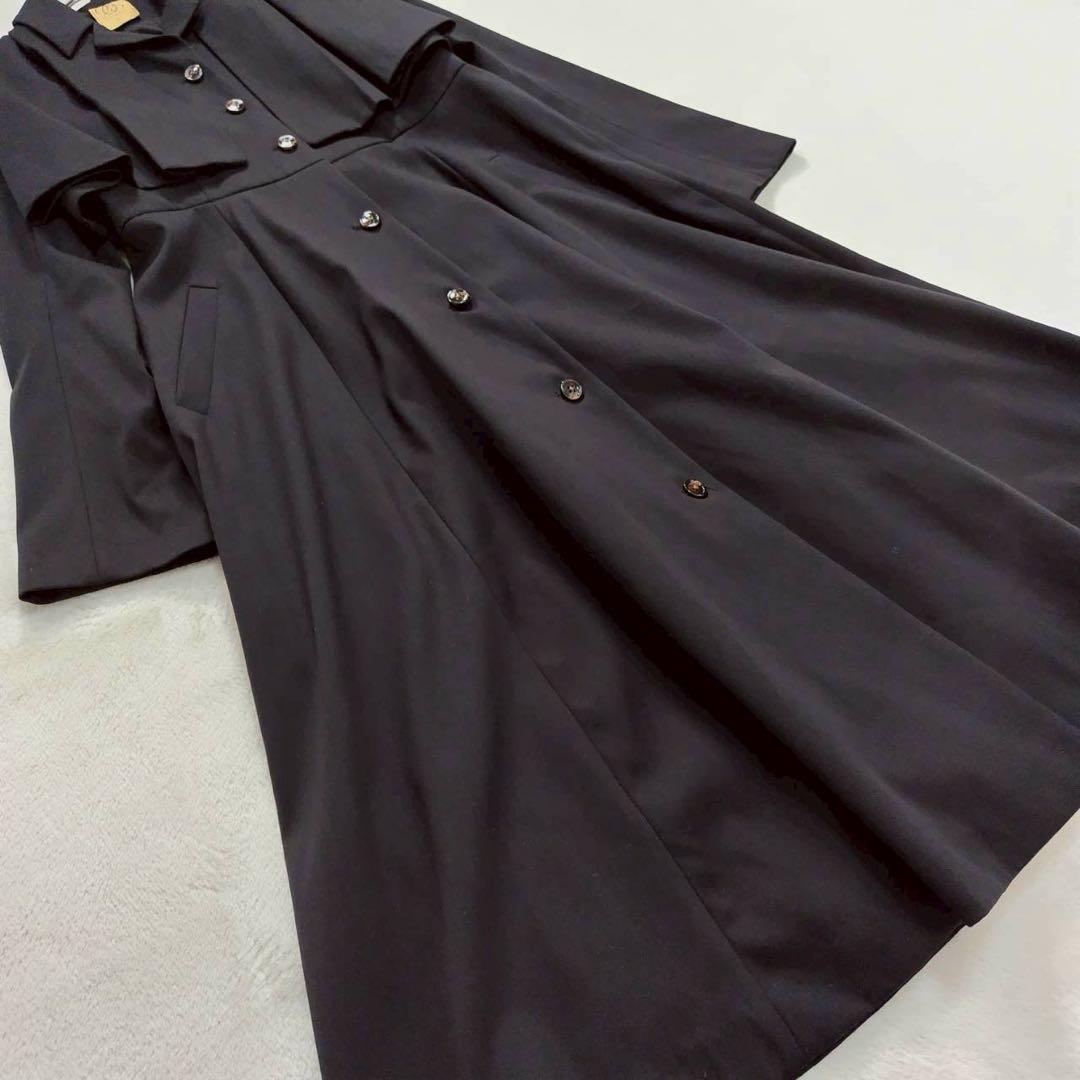 美品 tnewties 賞金100万円 ロングコート ワンピース L インバネ