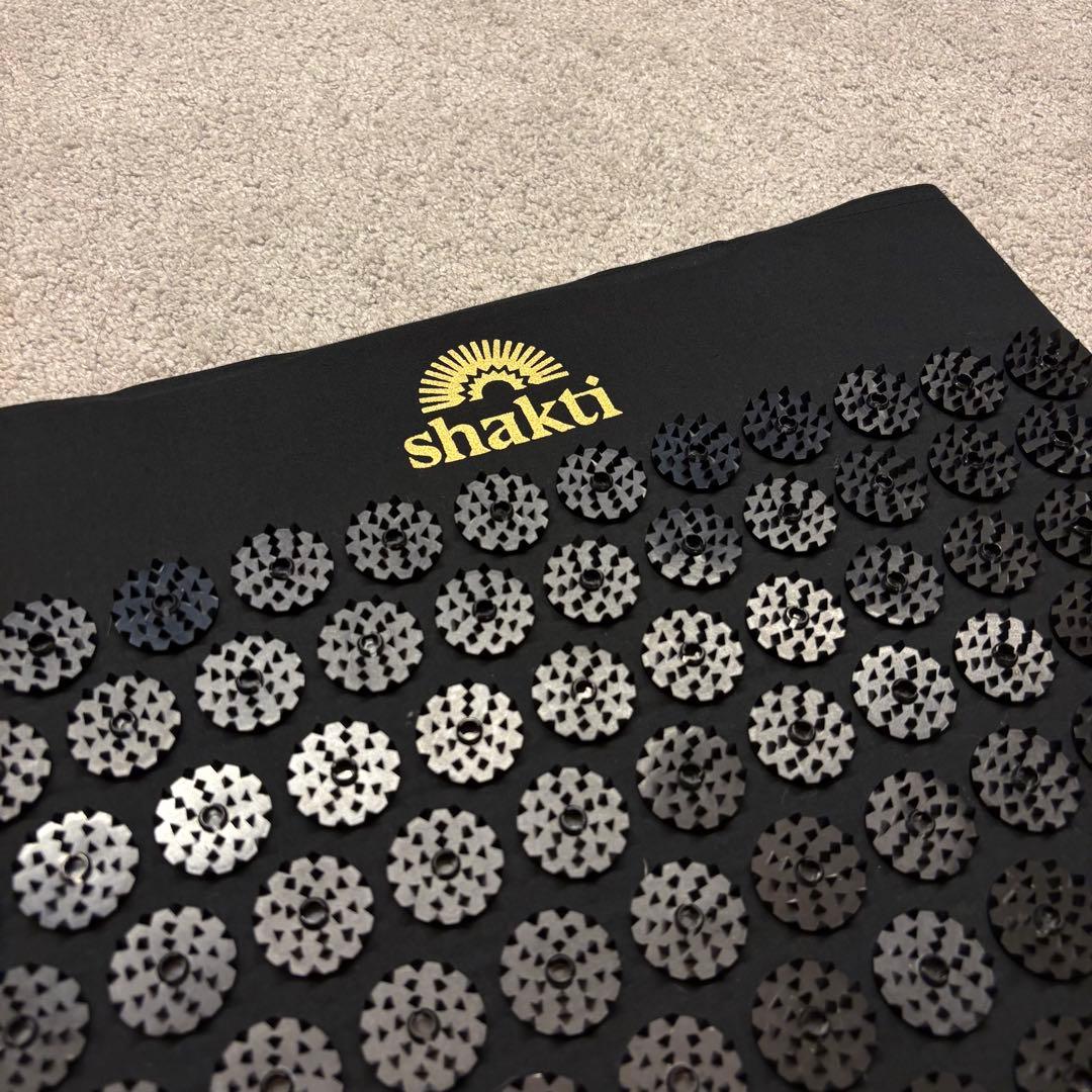 【極美品】正規品Shakti マット&ピロー　ブラック　シャクティ レベル2