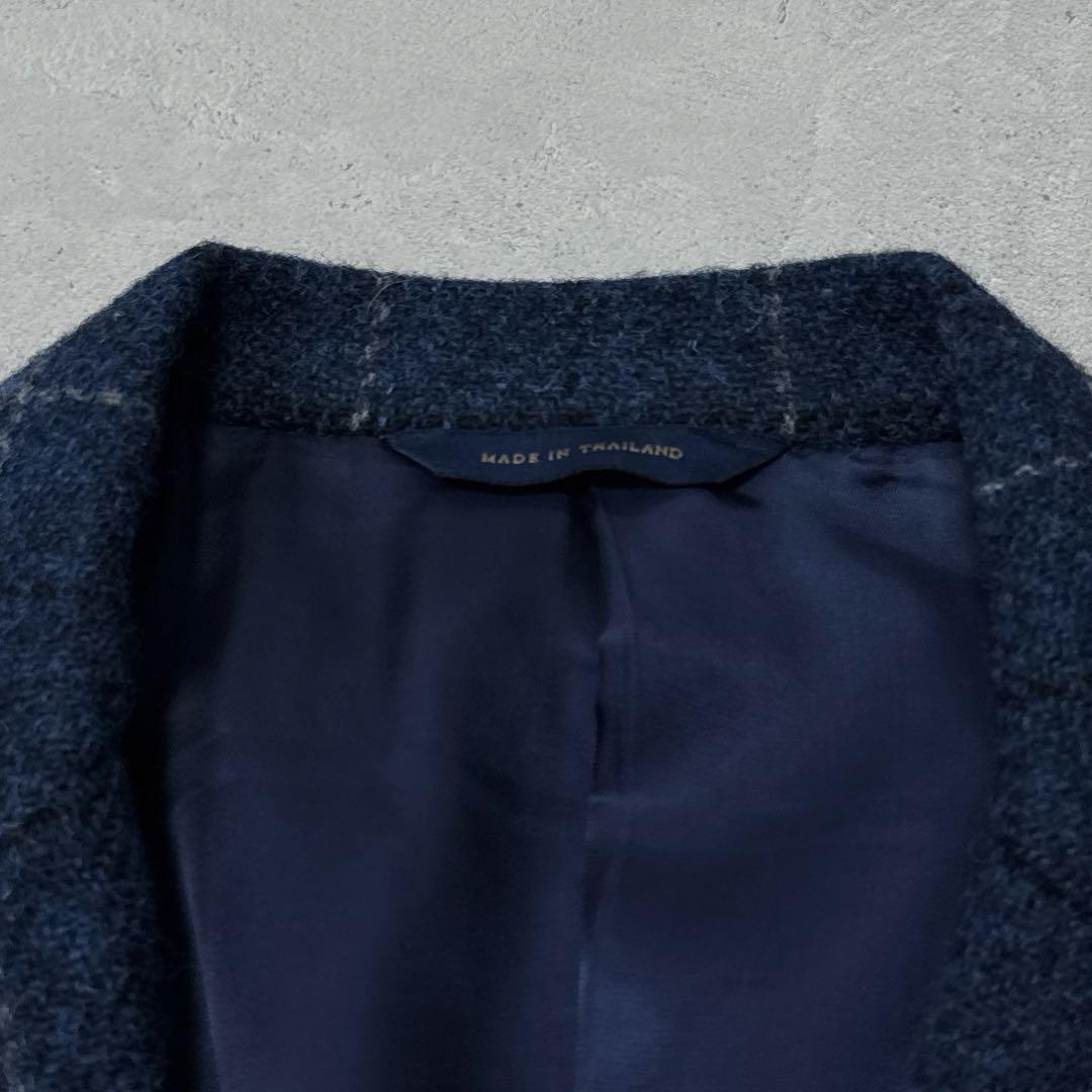 未使用20AW ブルックスブラザーズ ハリスツイード 段返り3つ釦 サックJKT