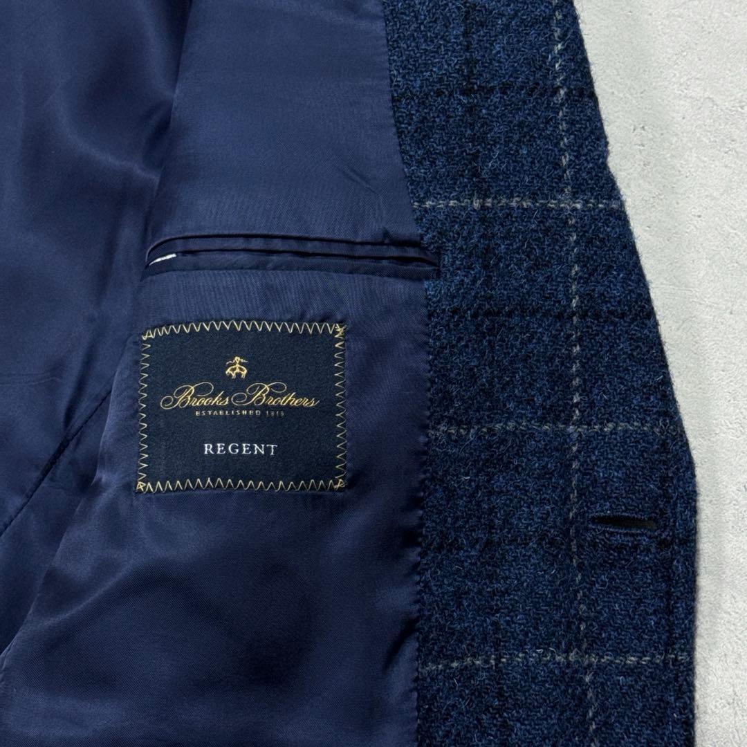 未使用20AW ブルックスブラザーズ ハリスツイード 段返り3つ釦 サックJKT