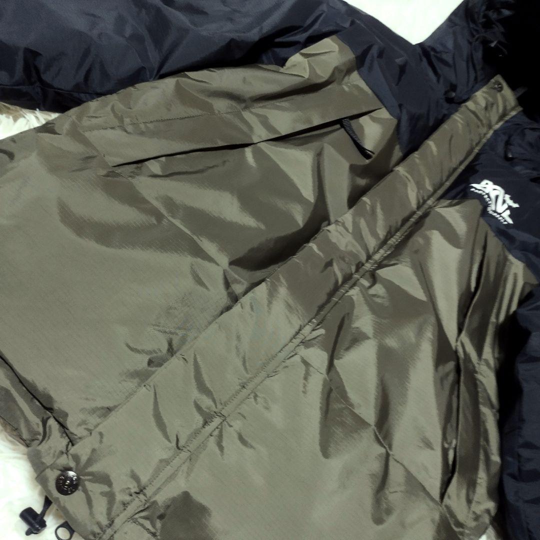 Back Channel　×　NANGA　ダウンジャケット オリーブカーキ　M