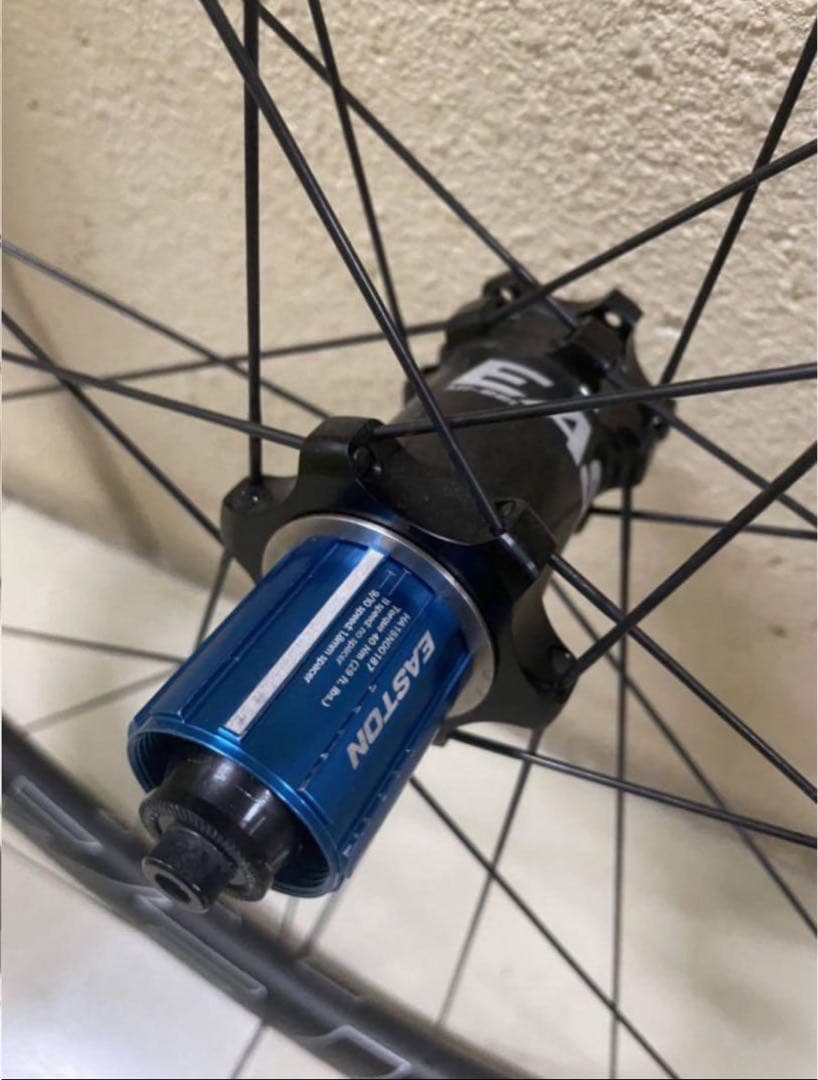 ほぼ新品！EASTON イーストン EC90SL チューブラー　カーボンホイール