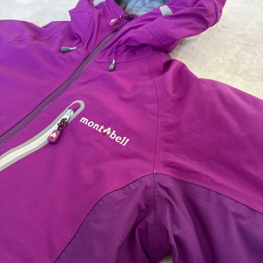 モンベル パウダーライト パーカ 中綿 フード ジャケット スキー アウトドア