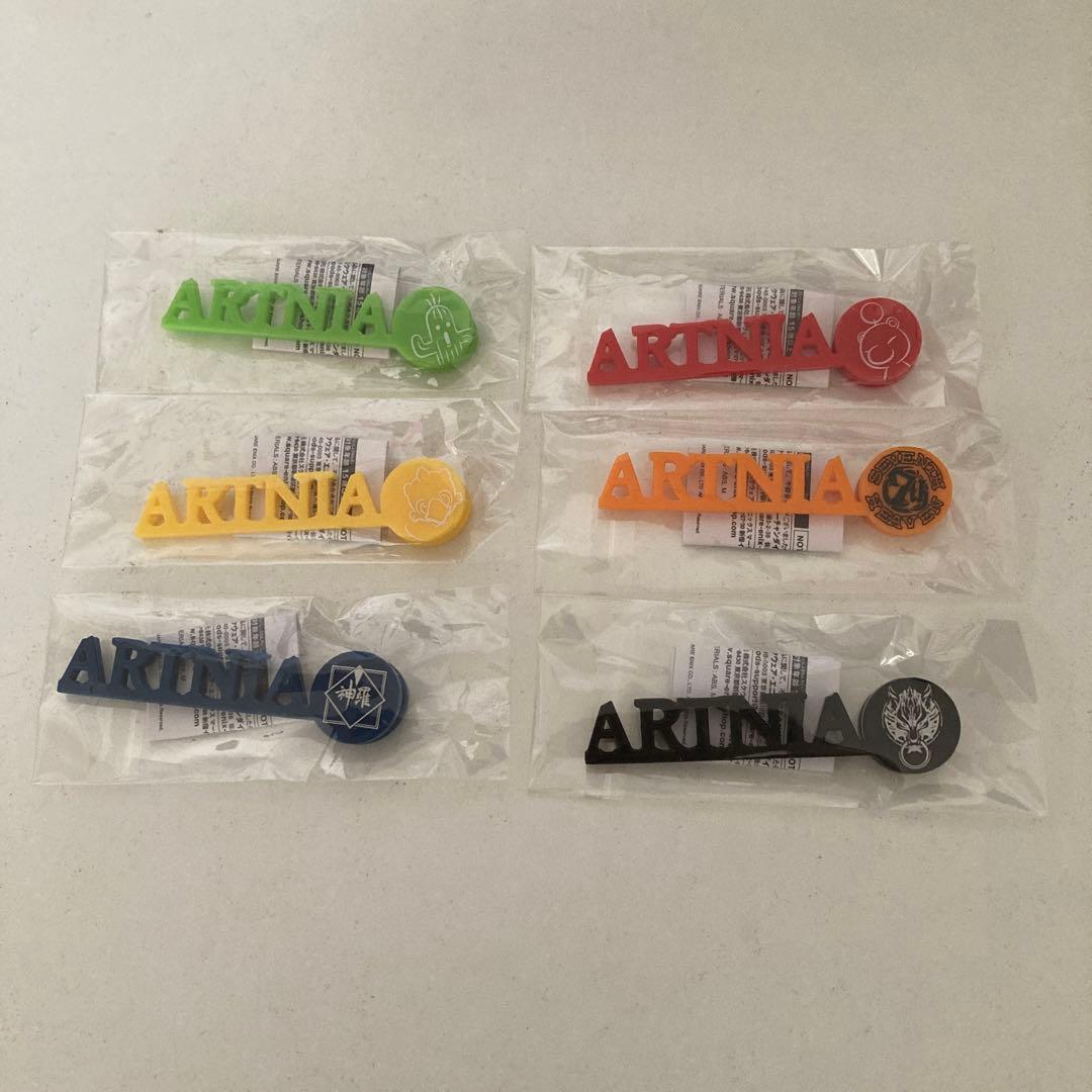 ファイナルファンタジー　アルトニア　クリップ　FF7 6種セット