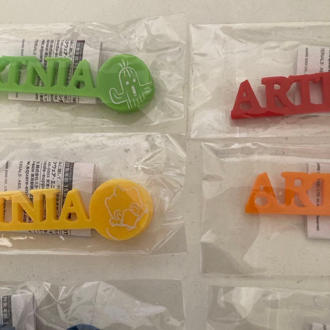 ファイナルファンタジー　アルトニア　クリップ　FF7 6種セット