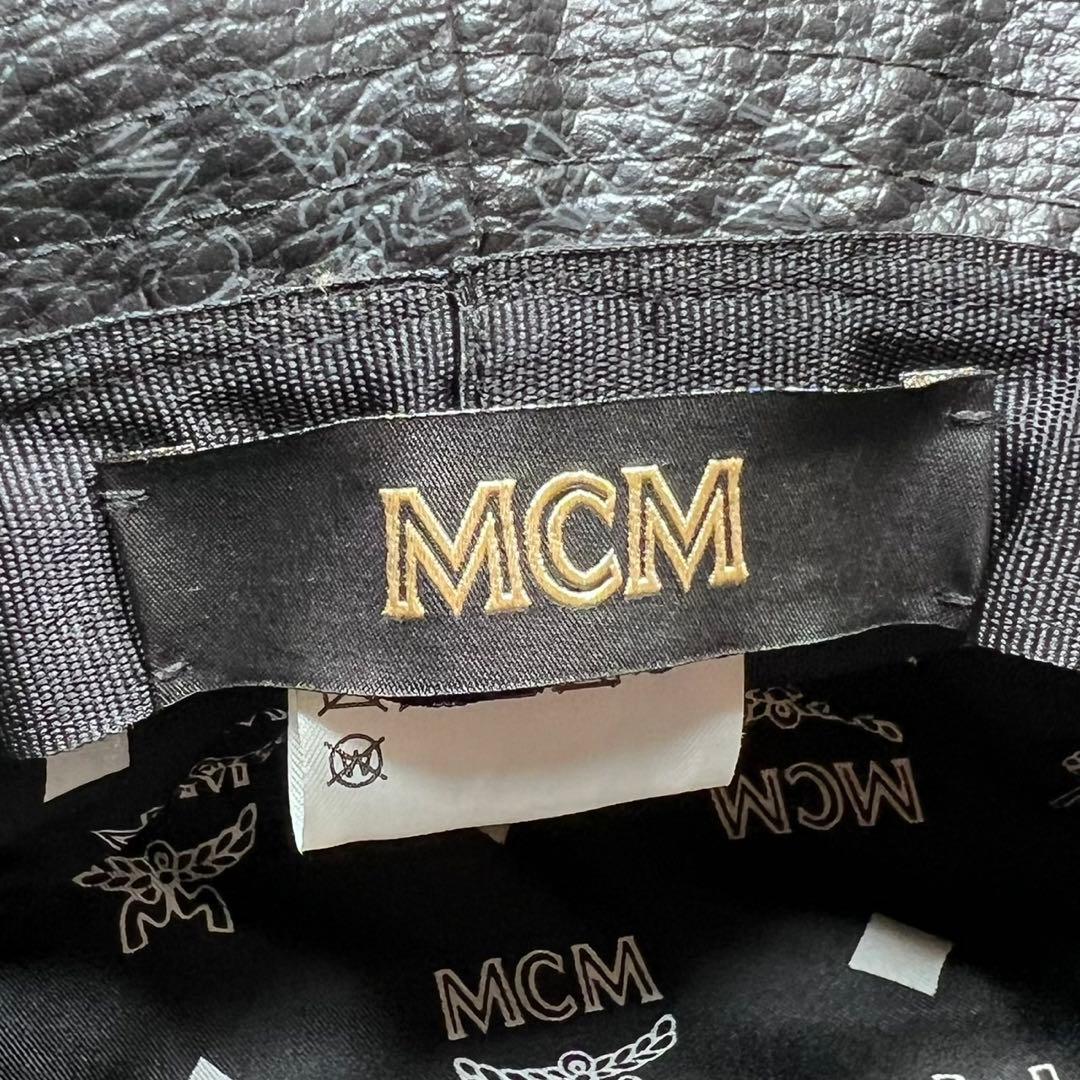 【美品】MCM エムシーエム/ヴィセトス柄/PVC/ハット バケットハット
