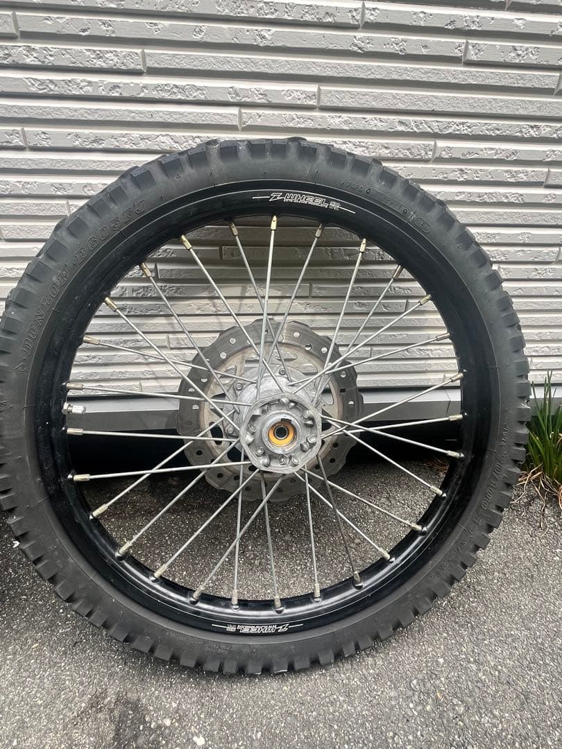 KLX125 dトラッカー125前後ホイールセット