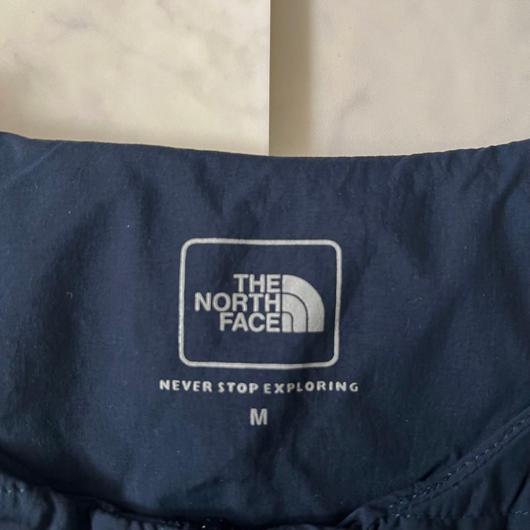 ノースフェイス ボードウォークダウンベスト ネイビー Mサイズ 薄手 レディース