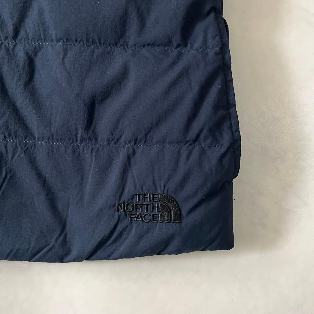 ノースフェイス ボードウォークダウンベスト ネイビー Mサイズ 薄手 レディース