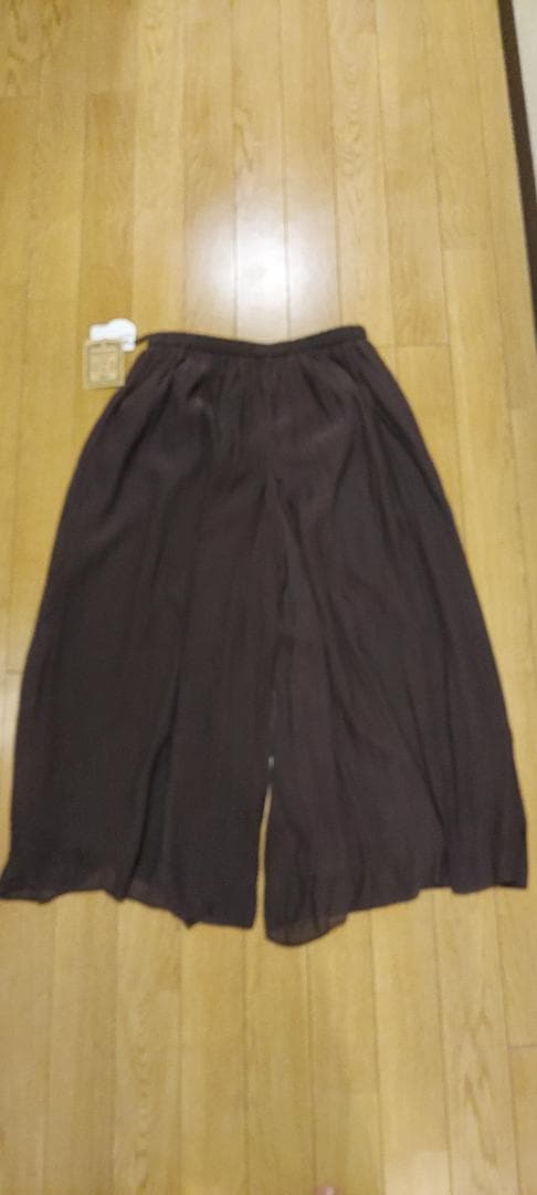 まみちゃん　BEARDSLEY　シワシフォンギャザーパンツ　未使用新品