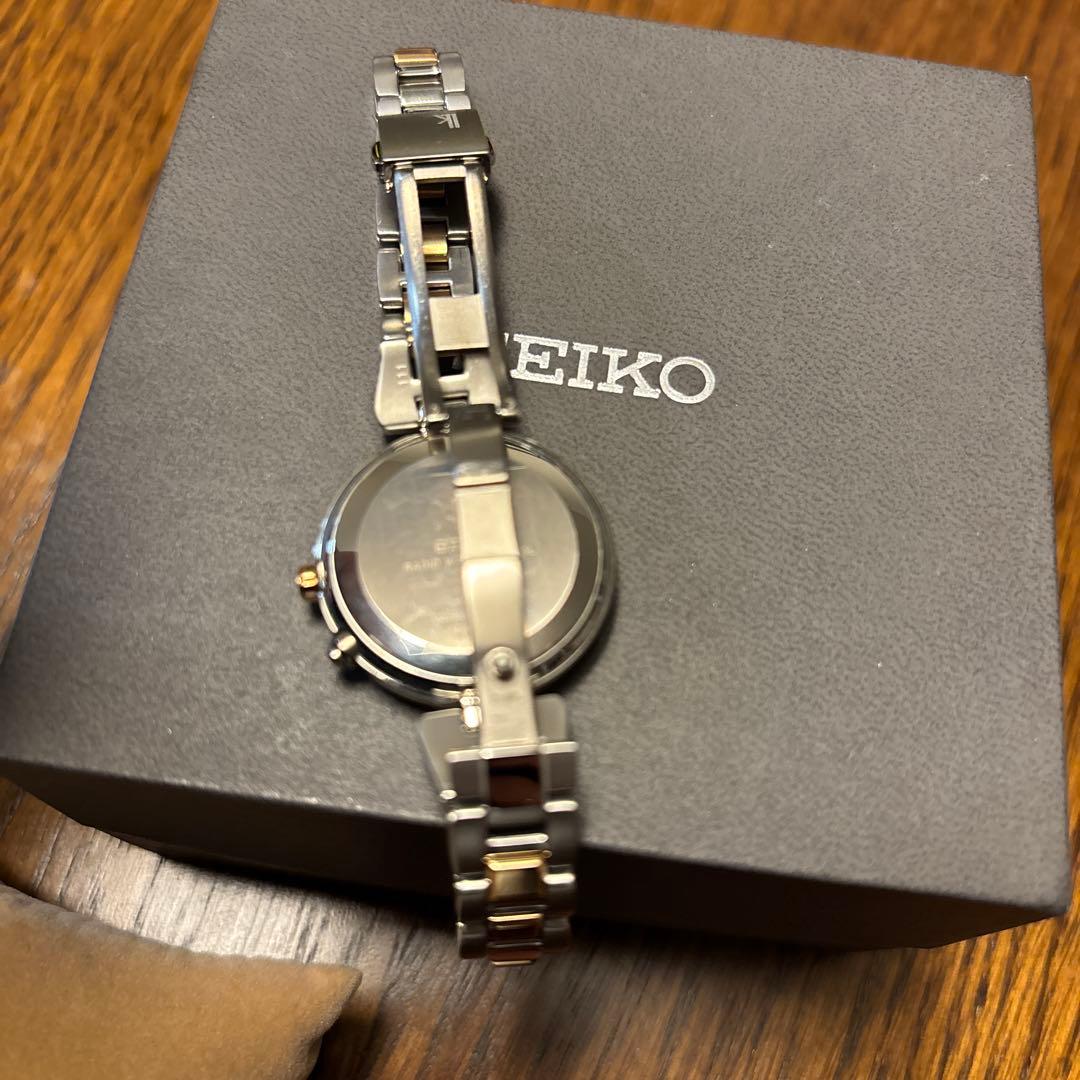 SEIKO セイコー ルキア ダイヤ 1粒 ソーラー電波 腕時計 綾瀬はるか