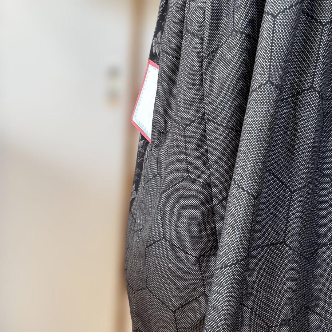 着物リメイク　古布大島紬　和装リメイク 和モダンカジュアル　旅行　体型カバー