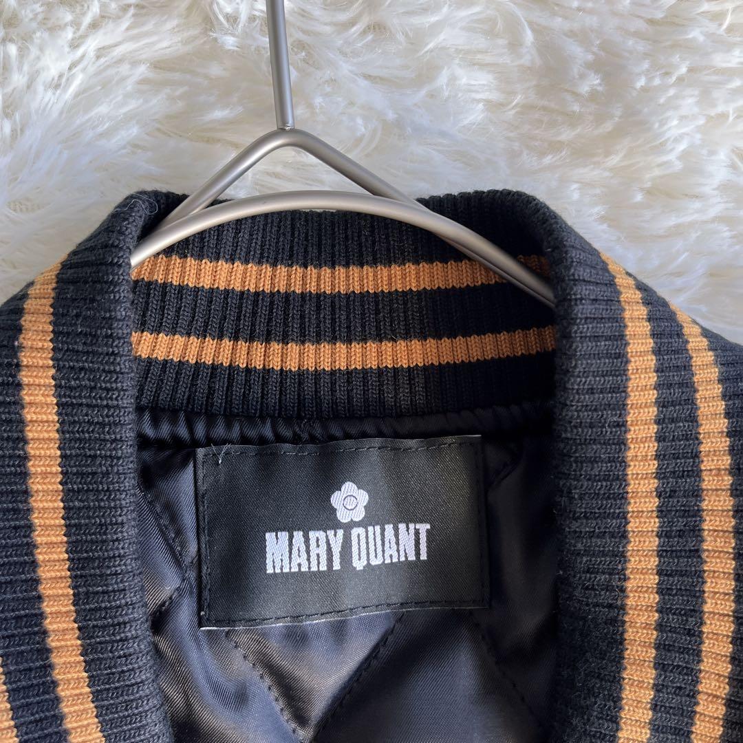 美品　MARY QUANT スタジャン　完売品　ブラック　Y2K