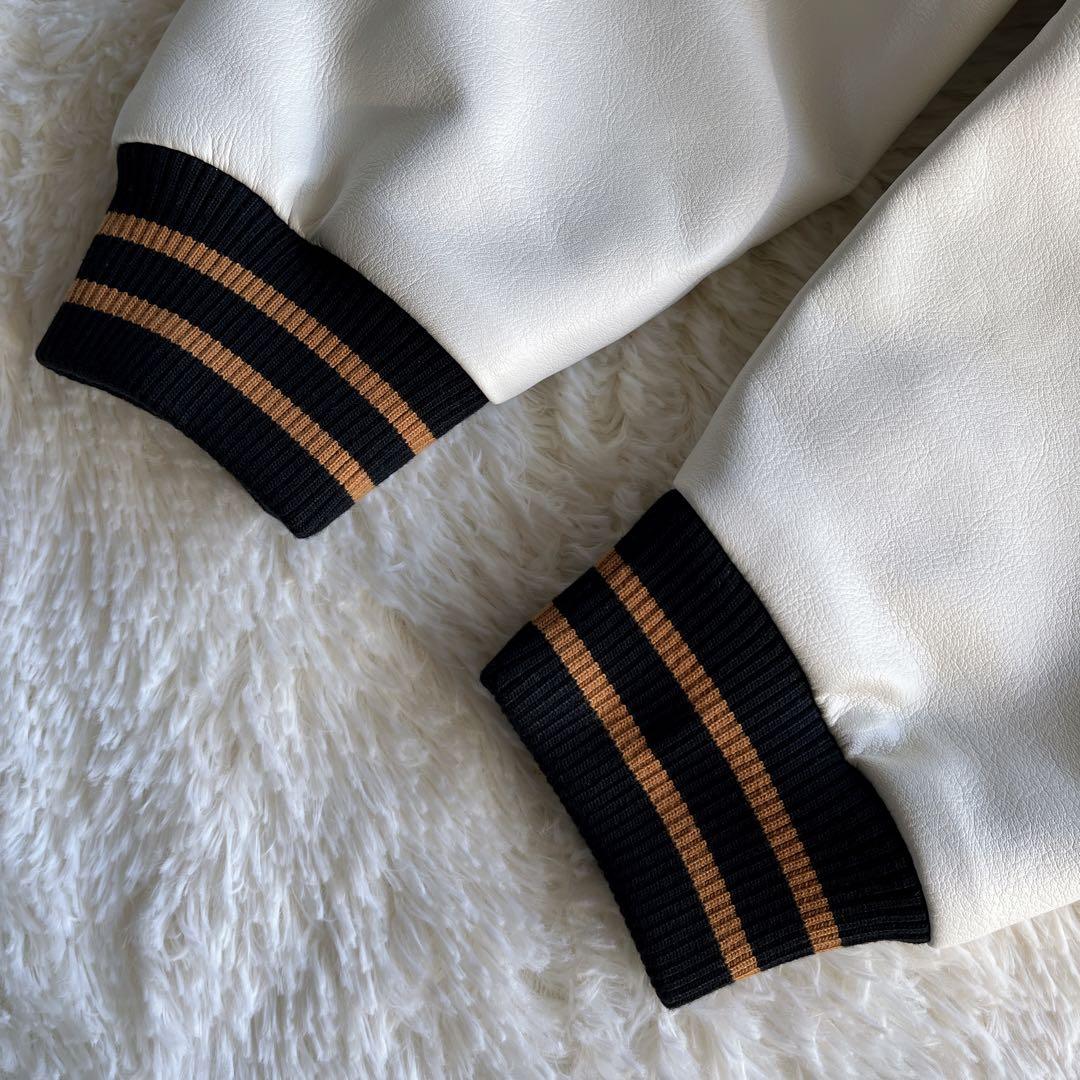 美品　MARY QUANT スタジャン　完売品　ブラック　Y2K