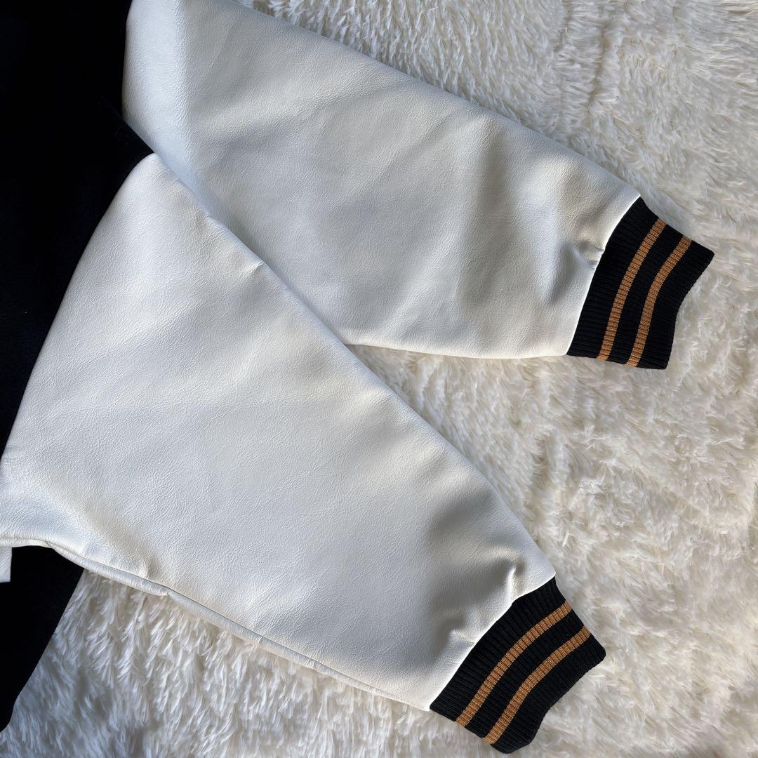 美品　MARY QUANT スタジャン　完売品　ブラック　Y2K