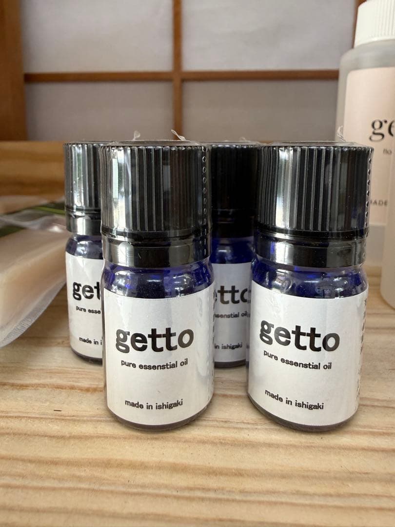 月桃精油⭐︎ピュアエッセンシャルオイル5ml✖️4本