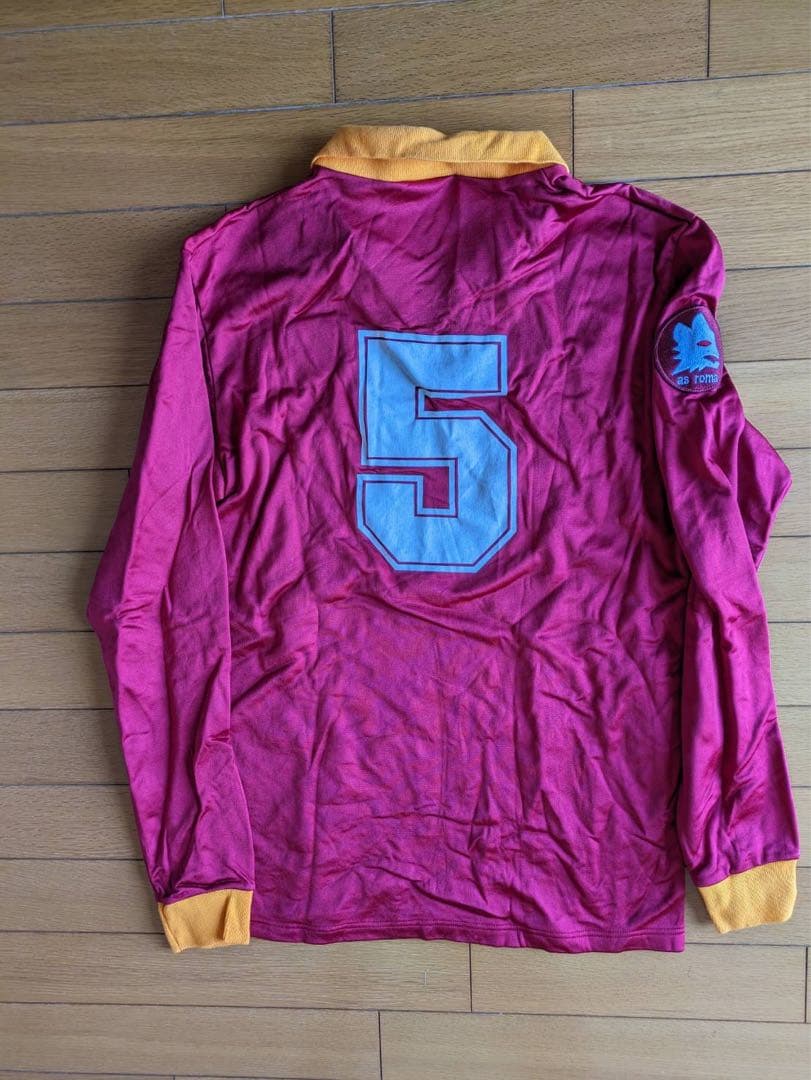 復刻1980年代ローマ　ホーム長袖　ユニフォーム